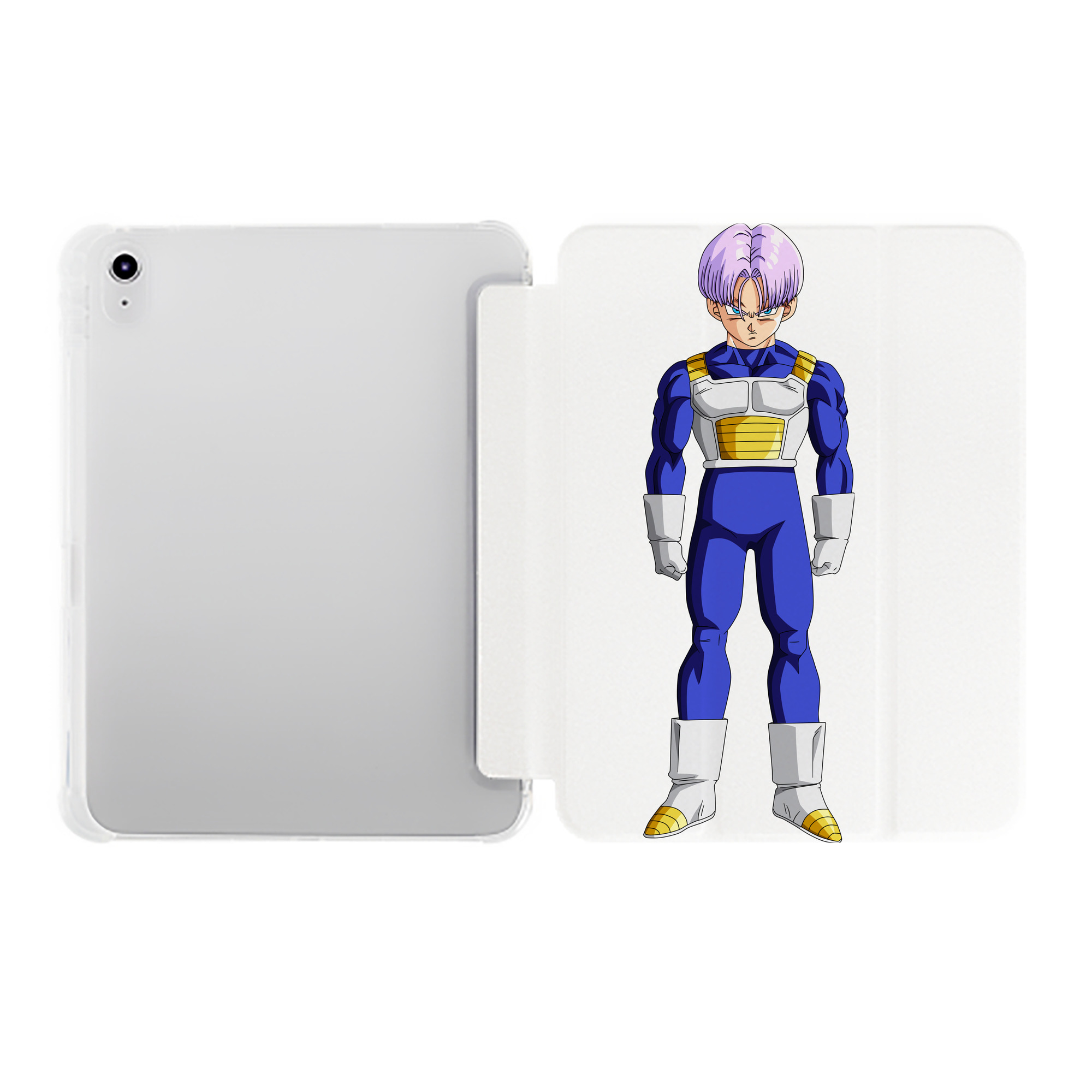 （画像用） ドラゴンボール DRAGON BALL IPad ケース ペン収納付き 三つ折りスタンド PUレザー×シリコン 対応機種9.5/10.5/10.9インチ